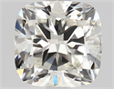Natural Diamond 1.51 Carats, Cushion with  Cut, K Color, SI1 Clarity and Certified by GIA