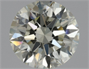 Diamante Natural 1.30 quilates, Redondo , Color L, claridad VVS1 y certificado HRD