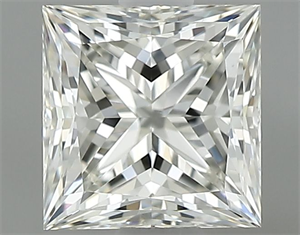Picture of Natural Diamond 0.81 Carats, Princess with  Cut, K Color, VVS2 Clarity and Certified by GIA