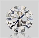 Natural Diamond 0.70 Carats, Round with Very Good Cut, D Color, VVS2 Clarity and Certified by GIA