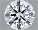 Del inventario de diamantes de laboratorio, 1.07 quilates, Redondo , Color D, claridad VVS2 y certificado IGI