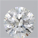 Natural Diamond 2.90 Carats, Round with Excellent Cut, J Color, VS1 Clarity and Certified by GIA
