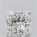 Diamante Natural 1.02 quilates, Princesa , Color H, claridad VVS2 y certificado GIA