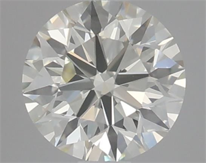 Picture of Natural Diamond 0.75 Carats, Round with Very Good Cut, N Color, VVS2 Clarity and Certified by GIA