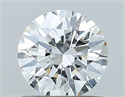 Diamante Natural 0.80 quilates, Redondo , Color F, claridad VS2 y certificado GIA