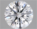 Del inventario de diamantes de laboratorio, 2.01 quilates, Redondo , Color D, claridad VS2 y certificado GIA