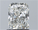 Natural Diamond 1.02 Carats, Radiant with  Cut, H Color, VS2 Clarity and Certified by GIA