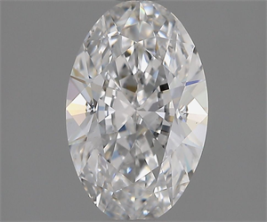 Picture of Natural Diamond 1.01 Carats, Oval with  Cut, D Color, VS2 Clarity and Certified by GIA