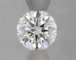 Foto Diamante Natural 0.42 quilates, Redondo , Color F, claridad VS1 y certificado GIA de