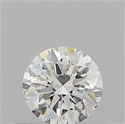Natural Diamond 0.42 Carats, Round with Excellent Cut, G Color, SI2 Clarity and Certified by GIA