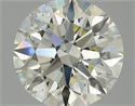 Diamante Natural 1.50 quilates, Redondo , Color L, claridad VS2 y certificado HRD