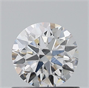 Natural Diamond 0.71 Carats, Round with Excellent Cut, E Color, SI1 Clarity and Certified by GIA