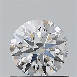 Picture of Natural Diamond 0.71 Carats, Round with Excellent Cut, E Color, SI1 Clarity and Certified by GIA