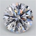 Del inventario de diamantes de laboratorio, 2.07 quilates, Redondo , Color E, claridad VS1 y certificado IGI