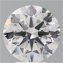Lab Grown Diamond 4.51 Carats, Round with Excellent Cut, F Color, VVS2 Clarity and Certified by IGI