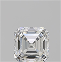 Diamante Natural 1.01 quilates, Asscher , Color G, claridad VS2 y certificado GIA