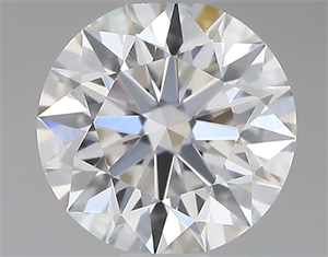 Foto Diamante Natural 0.42 quilates, Redondo , Color E, claridad VVS2 y certificado GIA de