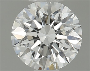 Foto Diamante Natural 0.45 quilates, Redondo , Color D, claridad VVS1 y certificado GIA de