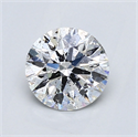 Diamante Natural 1.06 quilates, Redondo , Color F, claridad I1 y certificado GIA