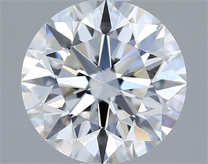Picture of Lab Grown Diamond 1.53 Carats, Round with Ideal Cut, F Color, VS1 Clarity and Certified by IGI