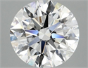 Del inventario de diamantes de laboratorio, 2.42 quilates, Redondo , Color E, claridad VS1 y certificado IGI