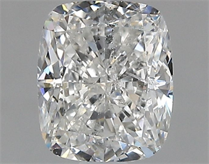 Foto Diamante Natural 1.48 quilates, Del cojín , Color G, claridad SI2 y certificado HRD de