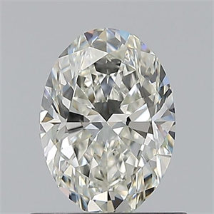 Picture of Natural Diamond 0.70 Carats, Oval with  Cut, I Color, VS1 Clarity and Certified by GIA