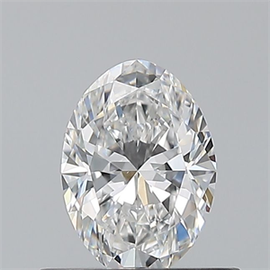 Picture of Natural Diamond 0.50 Carats, Oval with  Cut, E Color, VVS2 Clarity and Certified by GIA