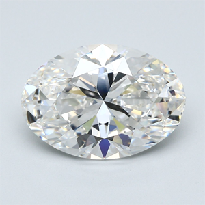 Picture of Natural Diamond 7.01 Carats, Oval with  Cut, G Color, VVS2 Clarity and Certified by GIA