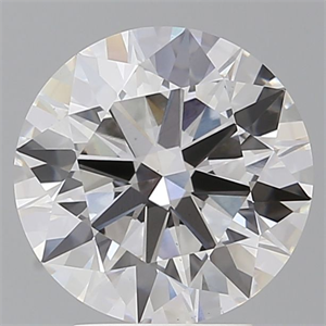 Picture of Lab Grown Diamond 3.58 Carats, Round with Ideal Cut, F Color, VS1 Clarity and Certified by IGI