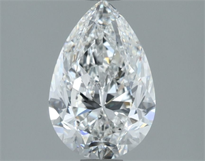 Picture of Natural Diamond 1.50 Carats, Pear with  Cut, F Color, VVS1 Clarity and Certified by GIA
