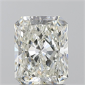 Natural Diamond 1.70 Carats, Radiant with  Cut, I Color, SI1 Clarity and Certified by GIA