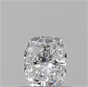 Diamante Natural 0.50 quilates, Del cojín , Color D, claridad VVS1 y certificado GIA