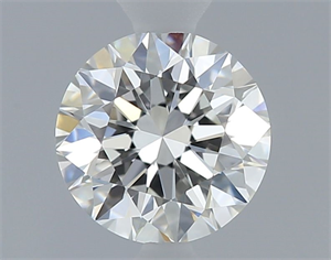 Picture of Natural Diamond 0.50 Carats, Round with Excellent Cut, H Color, VVS1 Clarity and Certified by GIA