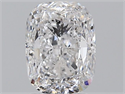 Diamante Natural 3.06 quilates, Del cojín , Color D, claridad SI2 y certificado HRD