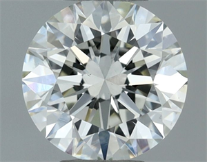 Foto Diamante Natural 0.50 quilates, Redondo , Color H, claridad VS1 y certificado IGI de