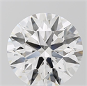 Lab Grown Diamond 5.50 Carats, Round with Excellent Cut, E Color, VS1 Clarity and Certified by IGI