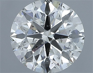 Picture of Natural Diamond 0.73 Carats, Round with Excellent Cut, G Color, SI1 Clarity and Certified by IGI