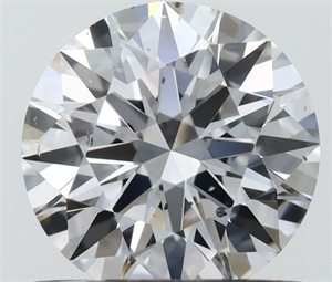 Foto Diamante Natural 0.70 quilates, Redondo , Color F, claridad SI1 y certificado IGI de