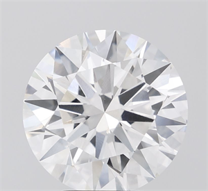 Picture of Lab Grown Diamond 5.06 Carats, Round with Ideal Cut, F Color, VVS1 Clarity and Certified by IGI