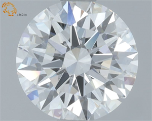 Picture of Lab Grown Diamond 1.03 Carats, Round with Ideal Cut, D Color, VVS2 Clarity and Certified by IGI