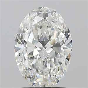 Foto Diamante Natural 1.70 quilates, Ovalado , Color F, claridad VS2 y certificado GIA de