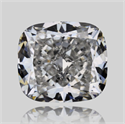 Natural Diamond 0.71 Carats, Cushion with  Cut, F Color, SI1 Clarity and Certified by GIA