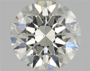 Picture of Natural Diamond 0.81 Carats, Round with Excellent Cut, K Color, SI1 Clarity and Certified by GIA