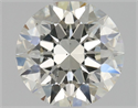 Diamante Natural 0.81 quilates, Redondo , Color K, claridad SI1 y certificado GIA