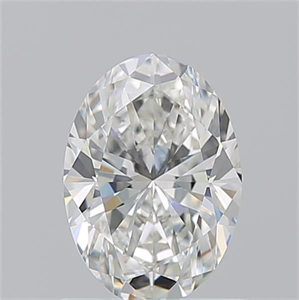 Picture of Natural Diamond 1.01 Carats, Oval with  Cut, I Color, VS1 Clarity and Certified by GIA