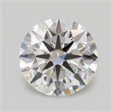 Lab Grown Diamond 1.03 Carats, Round with Ideal Cut, E Color, VVS2 Clarity and Certified by IGI