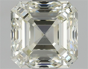 Foto Diamante Natural 1.09 quilates, Asscher , Color M, claridad FL y certificado GIA de