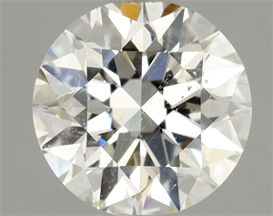 Foto Diamante Natural 0.70 quilates, Redondo , Color I, claridad SI2 y certificado GIA de