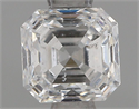 Natural Diamond 0.71 Carats, Asscher with  Cut, E Color, SI2 Clarity and Certified by IGI